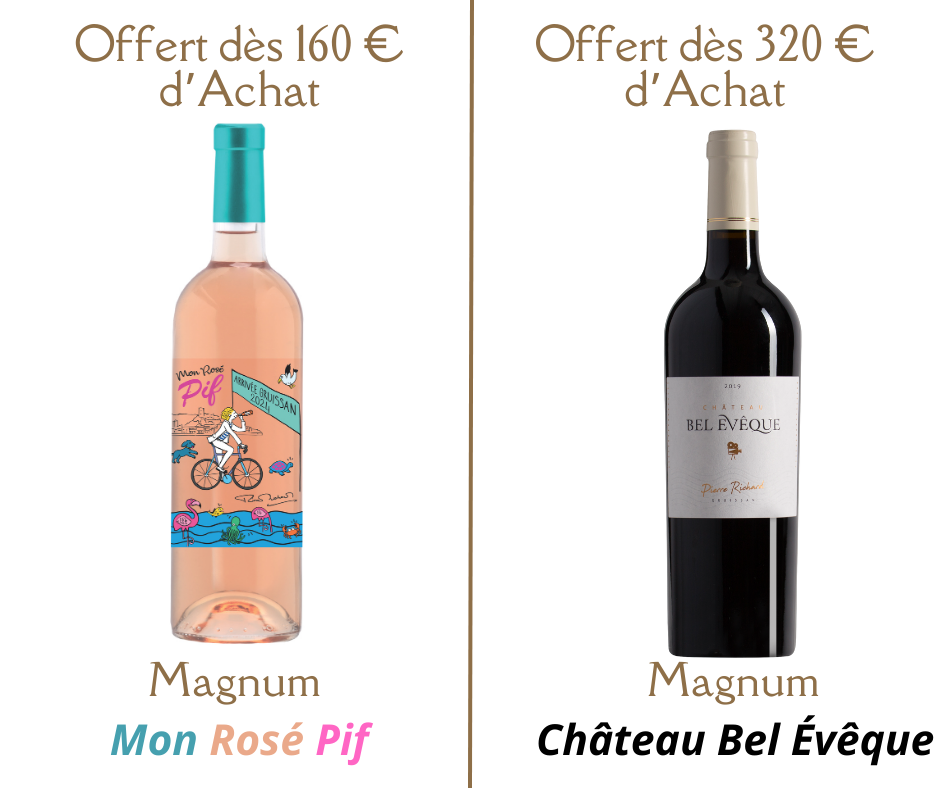 Vins Pierre Richard - Promotion Un Magnum offert 